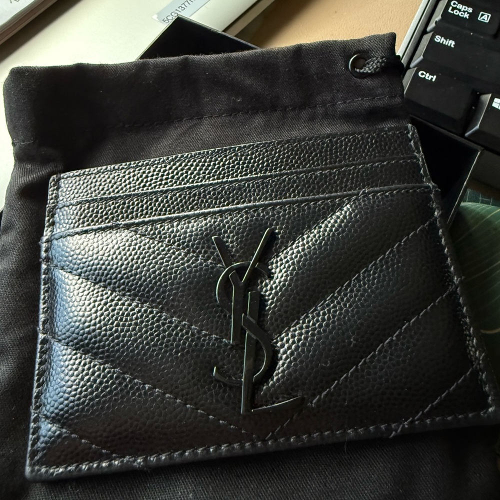 YSL card holder